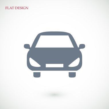 Arabayı düz simgesi