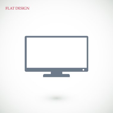 flat TV simgesi