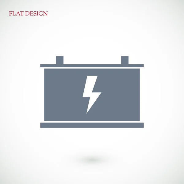 Auto batterijpictogram — Stockvector