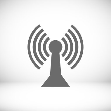 Comunication düz simgesi