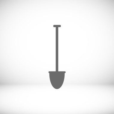 Kürek düz simgesi