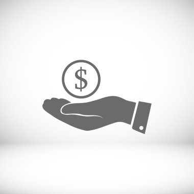 Para düz simge kaydetmek