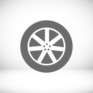 Direksiyonu düz simgesi