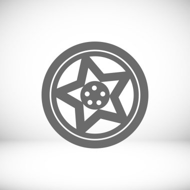 tekerlek disk simgesi