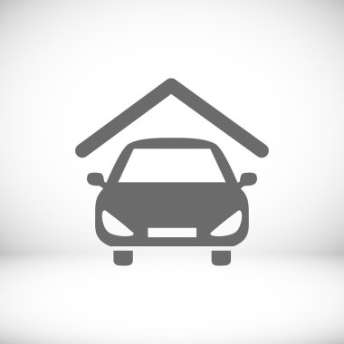 Arabayı düz simgesi