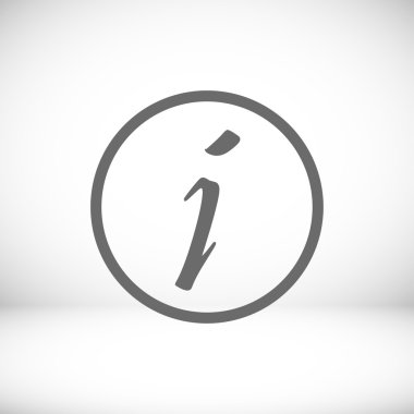 bilgi işareti simgesi