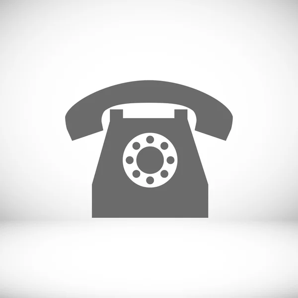 Telefone Flat Icon —  Vetores de Stock