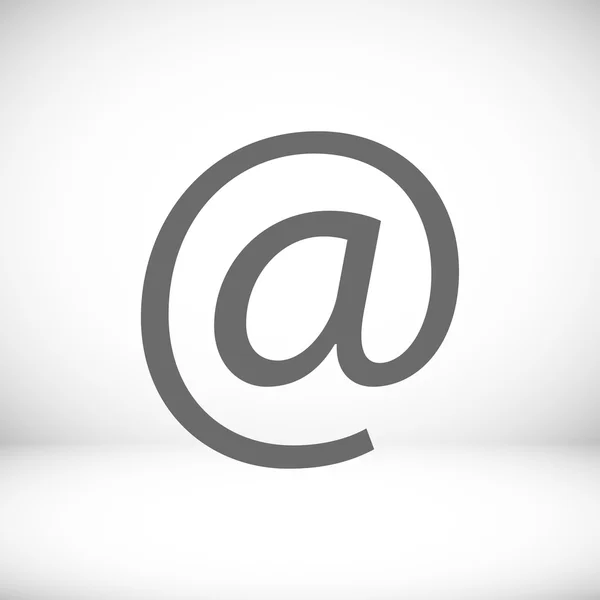 Icône de signe d'email — Image vectorielle