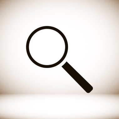 Büyütme cam simgesi