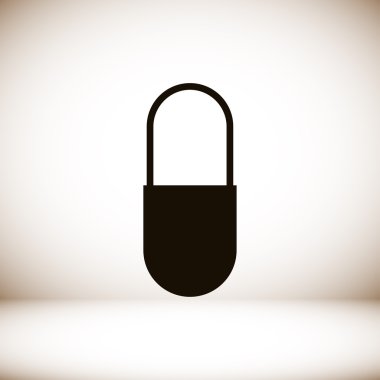 tıbbi kapsül simgesi 