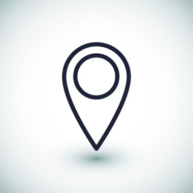 harita işaretçi simgesi