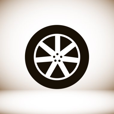 araba tekerlek simgesi