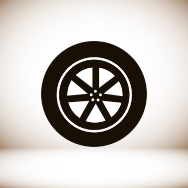 araba tekerlek simgesi