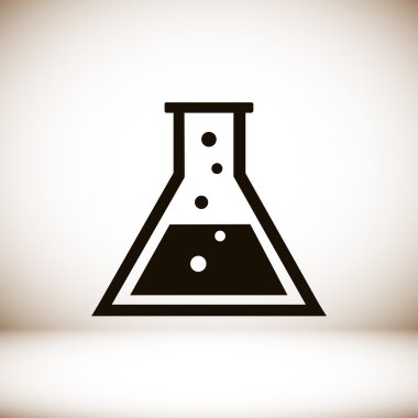 laboratuvar cam simgesi