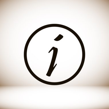 bilgi işareti simgesi