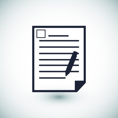 İş belgesi simgesi