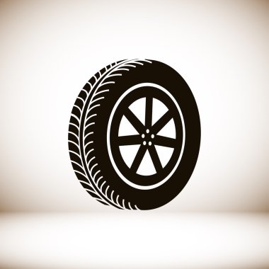 araba tekerlek simgesi