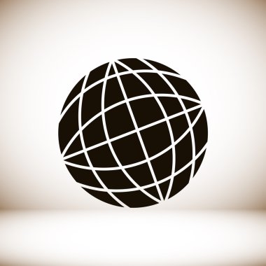 Dünya Düz Simgesi