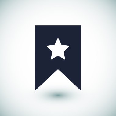 Yıldız Düz Simgesi