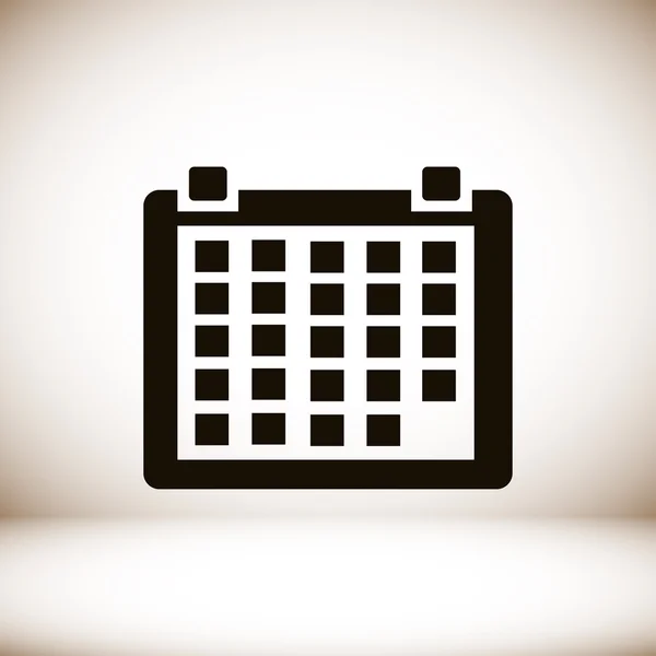 Data kalendarz ikona — Wektor stockowy