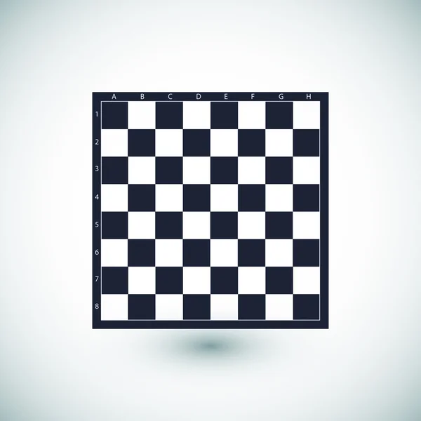 Chess bord pictogram — Stockvector