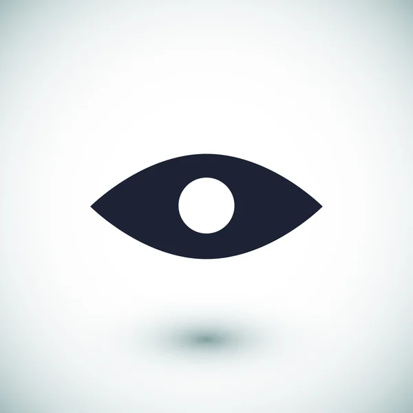 Значок ока людини — стоковий вектор