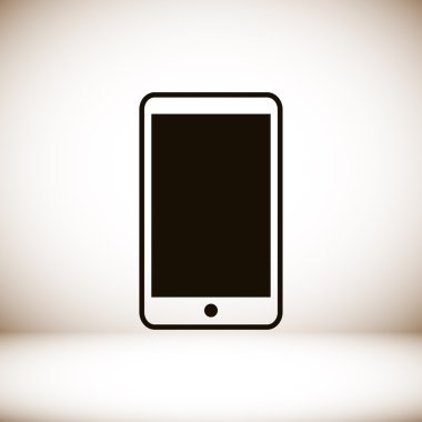 Telefon Düz Simgesi