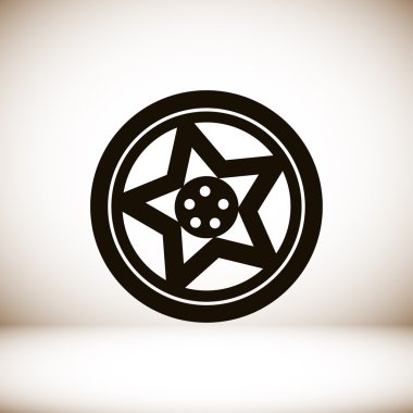 tekerlek disk simgesi