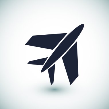 Düzlem Düz Simgesi