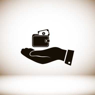 M-cüzdan'el simgesi