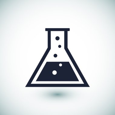 laboratuvar cam simgesi