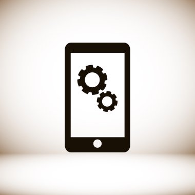 Telefon Düz Simgesi