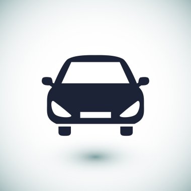 Arabayı düz simgesi