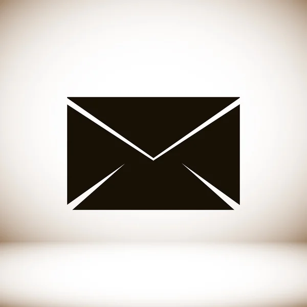 Envelope flat icon — Stock Vector