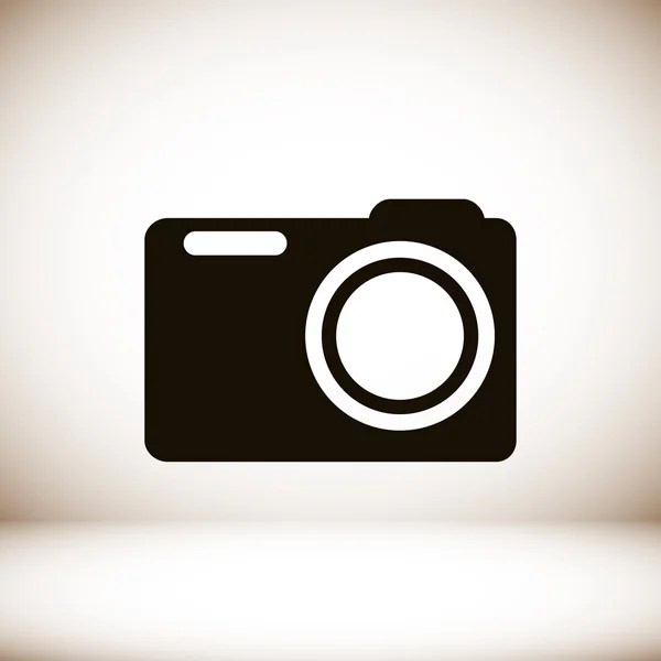 Επίπεδη εικόνα κάμερας — Διανυσματικό Αρχείο