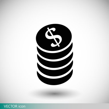 Para sikkeleri simgesi