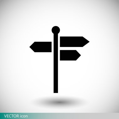 yön tabelasını simgesi