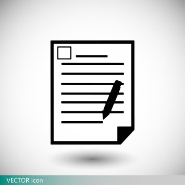 İş belgesi simgesi