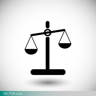 ağırlık ölçekler simgesi