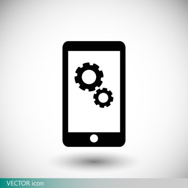 SMM ile akıllı telefon simgesi