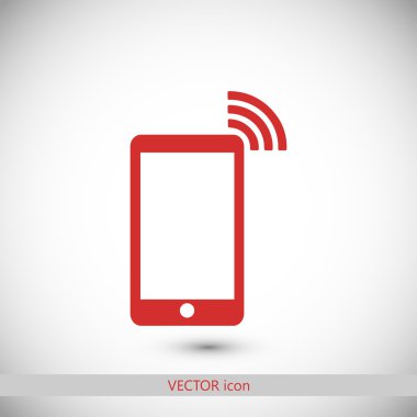 telefon simgesi illüstrasyon