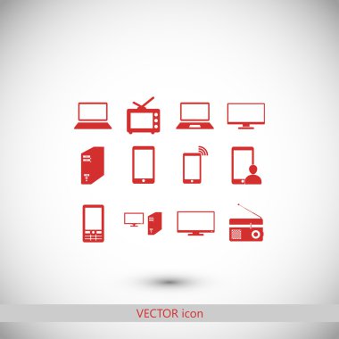 iletişim aygıt simgeleri