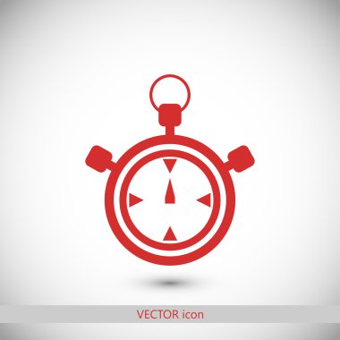 Kronometre simgesi illüstrasyon