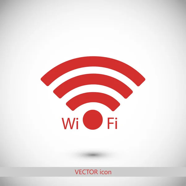 Illustration zum WIFI-Symbol — Stockvektor