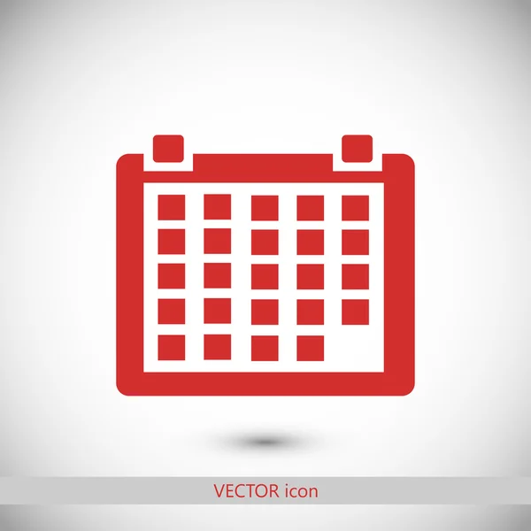 Kalender-ikonen illustration — Stock vektor