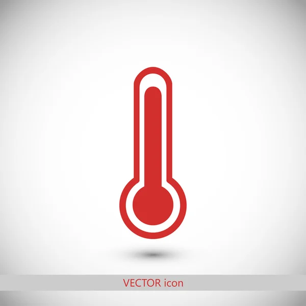 Termometre simge tasarlamak — Stok Vektör