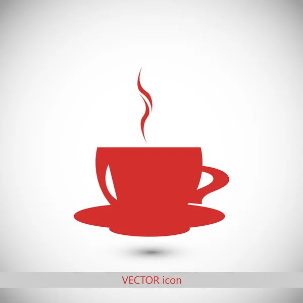 Ikona ilustracja kawa — Wektor stockowy