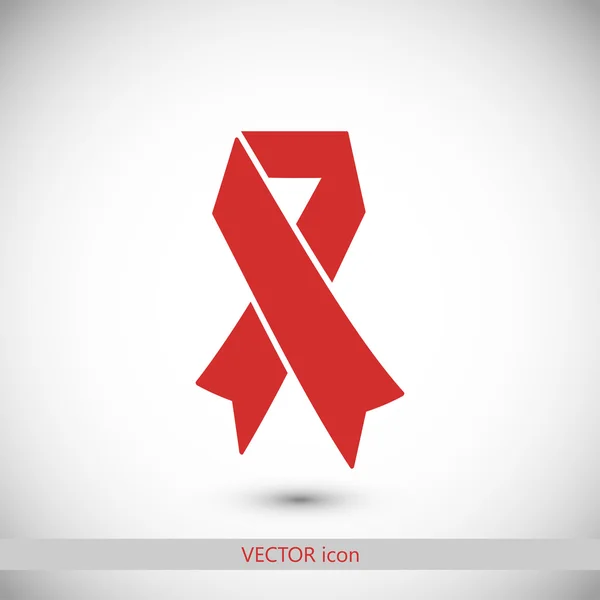 Illustrazione icona AIDS — Vettoriale Stock