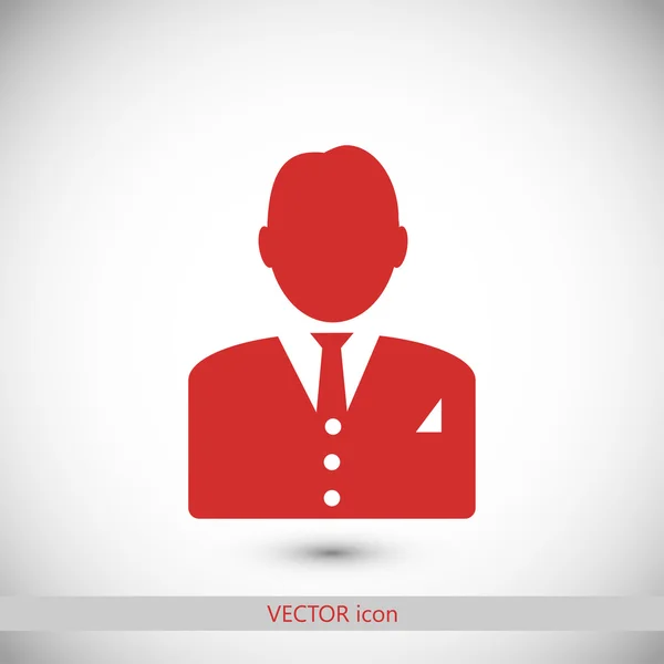 Businessman icon illustration — Stock Vector