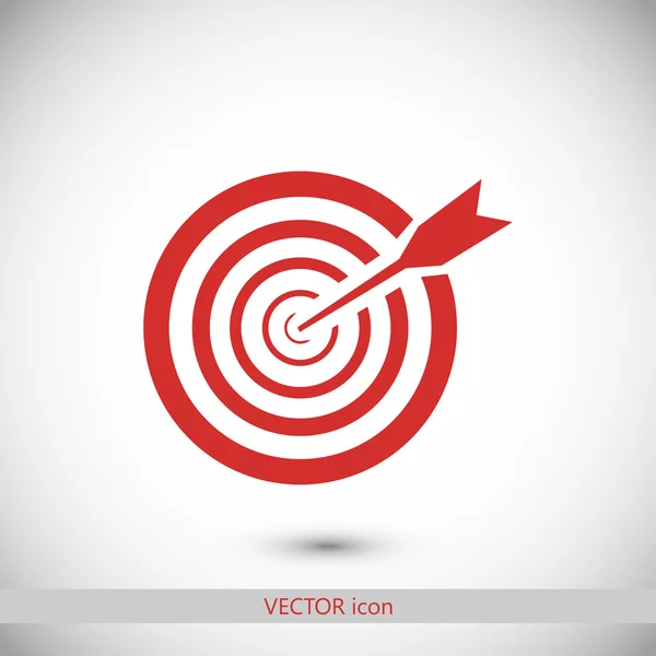 Aim icon illustration — Stock Vector